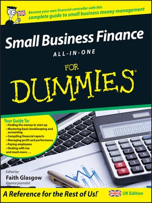 cover image of Small Business Finance All-in-One For Dummies